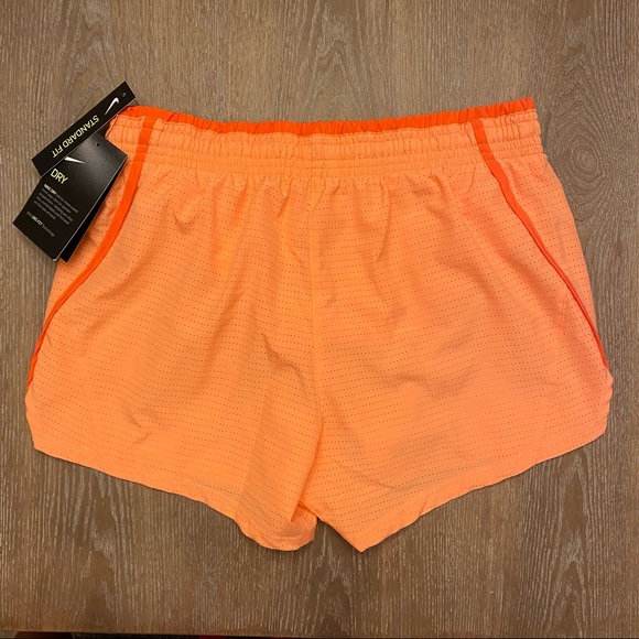 NIKE Women’s Standard Dri-FIT Mesh Running Shorts - Picture 2 of 13